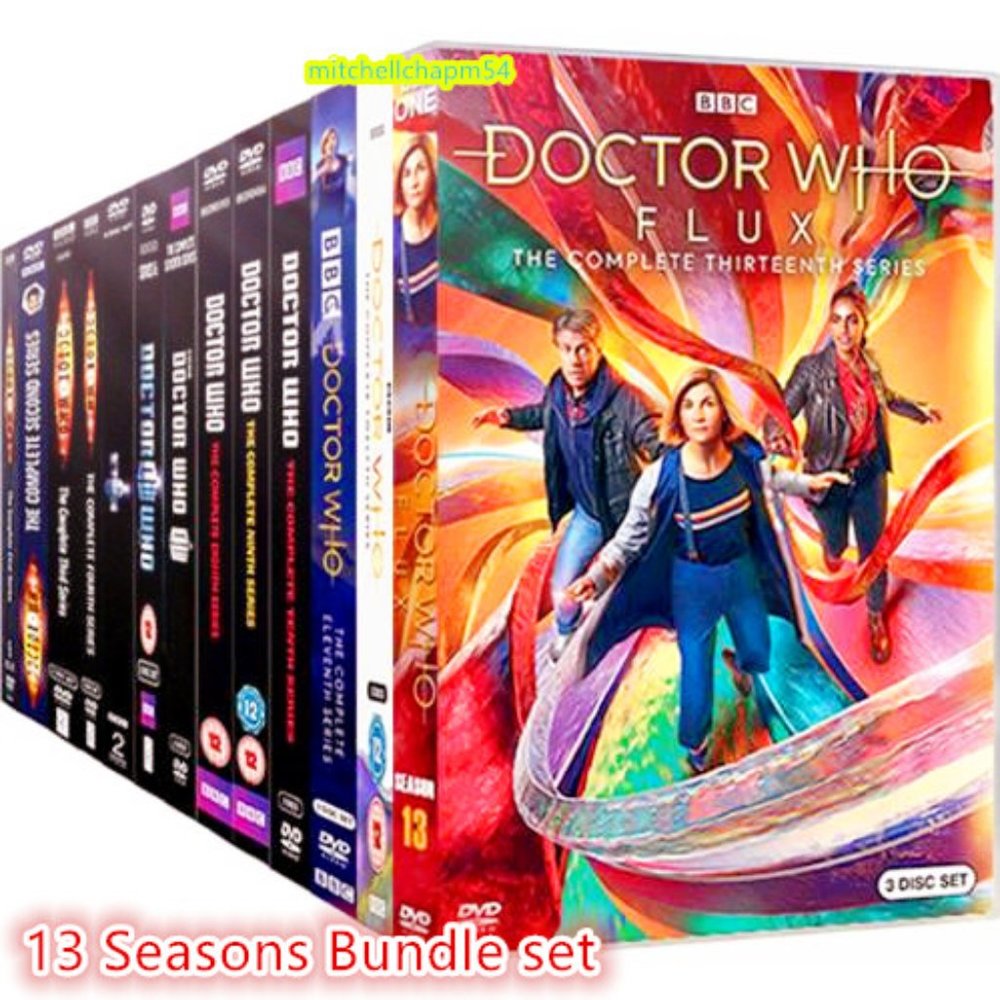 Doctor Who: The Complete Series Seasons 1-13 DVD Boxed Set New Sealed US Seller